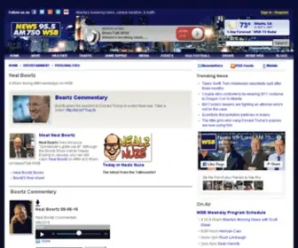 Boortz.com(The Neal Boortz Radio Show) Screenshot