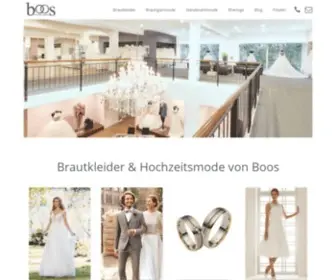 Boos.com(Brautkleider & Hochzeitsmoden) Screenshot