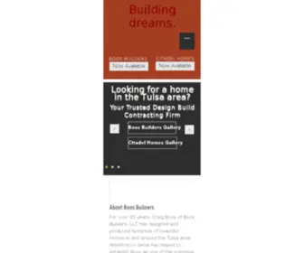 Boosbuilders.com(Tulsa) Screenshot