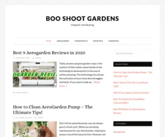 Booshootgardens.com(Booshoot gardens) Screenshot