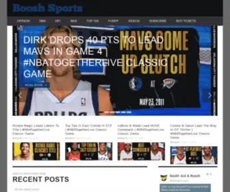 Booshsports.com(Boosh Sports) Screenshot