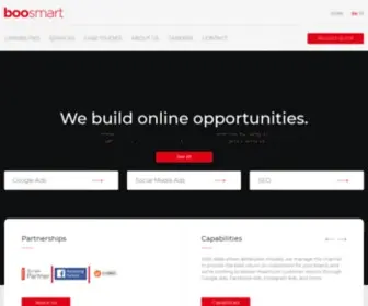 Boosmart.com(Dijital Pazarlama Ajans) Screenshot