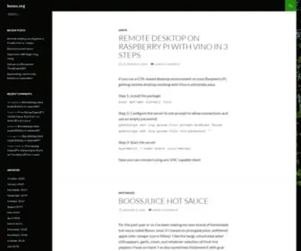 Booss.org(booss) Screenshot