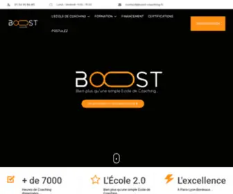 Boost-Coaching.fr(Boost Coaching) Screenshot