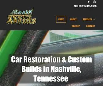 Boostaddictstn.com(Boost Addicts Car Restoration & Custom Builds) Screenshot