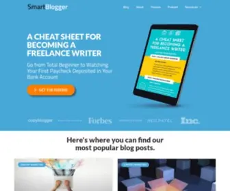 Boostblogtraffic.com(Smart Blogger) Screenshot