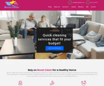 Boostclean.co.nz(Domestic/Residential Cleaning Hamilton) Screenshot