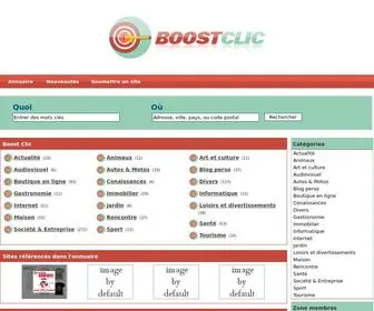 Boostclic.fr(Annuaire) Screenshot