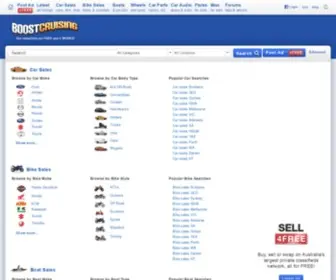 Boostcruising.com.au(Buy & Sell Cars) Screenshot