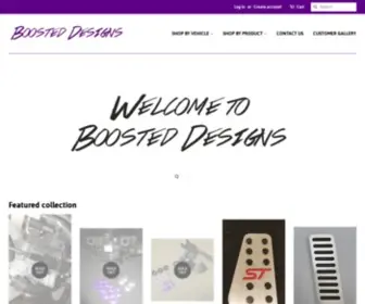 Boosteddesigns.com(Boosted Designs) Screenshot
