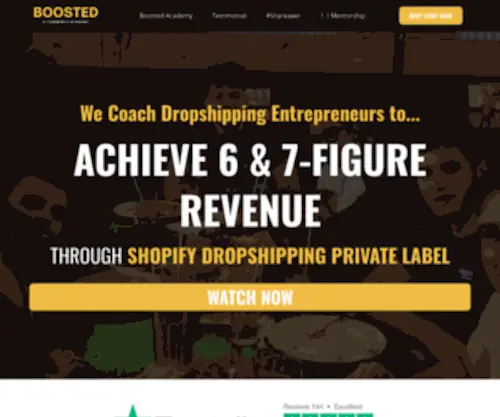 Boostedecom.com(Marketing Funnels Made Easy) Screenshot