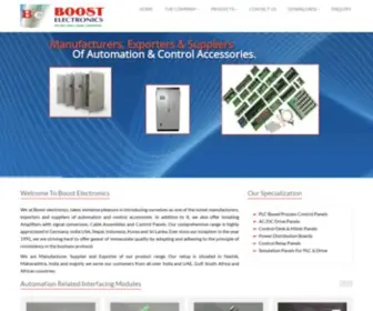 Boostelectronics.com(Relay Interfacing Modules) Screenshot