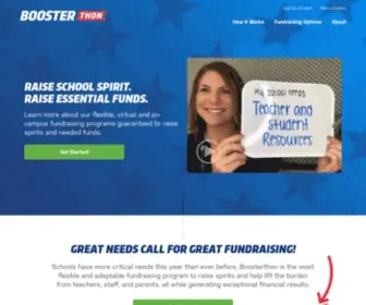 Boosterthon.com(School fundraising can be hard for schools to manage on their own. Boosterthon) Screenshot