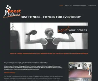 Boostfitness.com.au(Personal Training at Boost Fitness) Screenshot