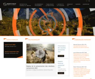 Boostheat-Group.com(Accueil) Screenshot