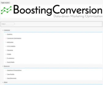 Boostingconversion.com(Boosting Conversion) Screenshot