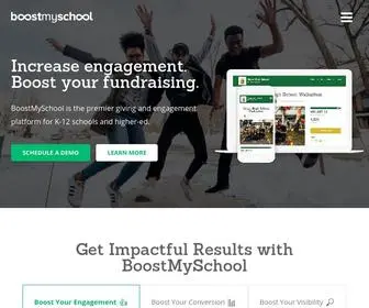 Boostmyschool.com(Boost My School) Screenshot