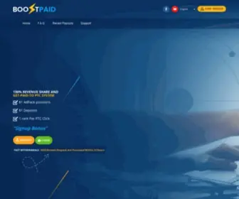 Boostpaid.com(Revenue sharing) Screenshot