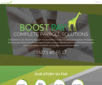 Boostpay.co.uk(Boost Pay) Screenshot