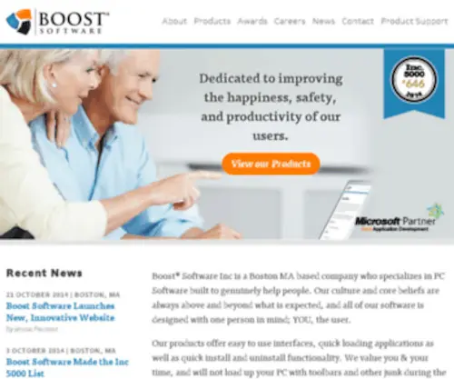 Boostsoftware.com(Speed Up PC) Screenshot