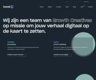 Boostu.be(Digital Growth Marketing Agency) Screenshot