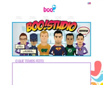 Boostudio.com.br(Página) Screenshot