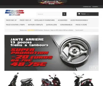 Boostycom.fr(Boostycom vente de pièces détachées pour scooters chinois) Screenshot