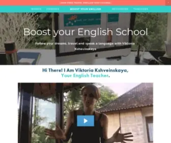 Boostyourenglish.org(Boost your English) Screenshot