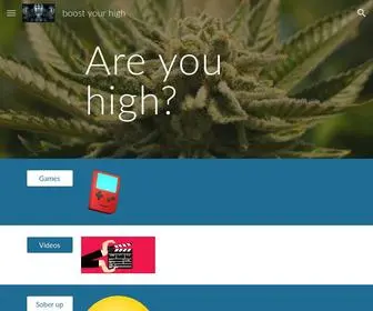 Boostyourhigh.ca(Boost your high) Screenshot