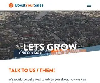 Boostyoursales.ie(Boost Your Sales) Screenshot