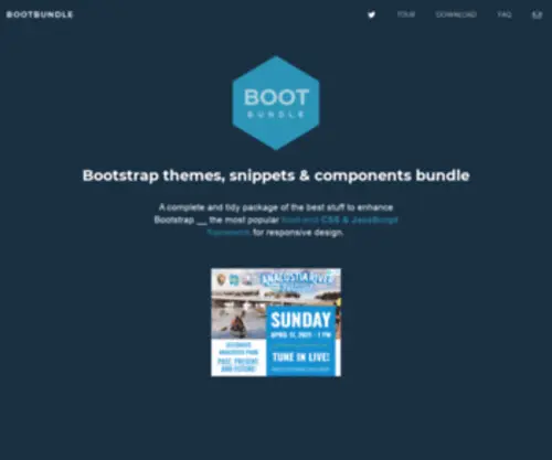 Bootbundle.com(Bootstrap themes) Screenshot