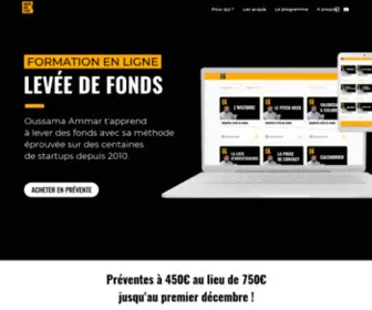 Bootcamp-Koudetat.co(Levée de fonds) Screenshot