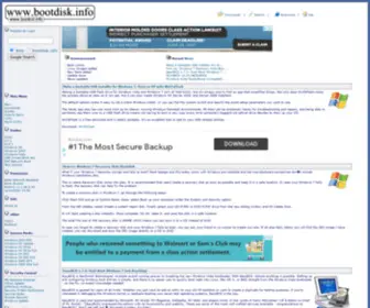 BootCD.info(The web resource for bootable Media) Screenshot