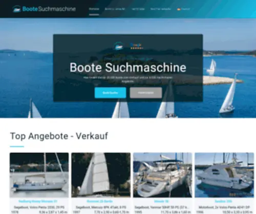 Boote-Suchmaschine.de(Boot) Screenshot