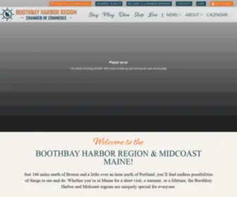 Boothbayharbor.com(Boothbay Harbor Region) Screenshot