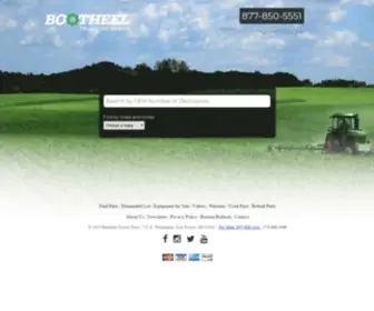 Bootheeltractorparts.com(Bootheel Tractor Parts) Screenshot