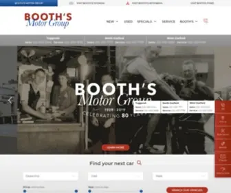Booths.com.au Screenshot