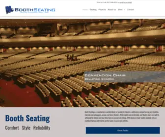 Boothseating.com(Booth Seating) Screenshot