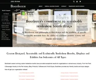 Boothster.com(Boothster Exhibits) Screenshot