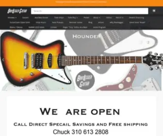 Bootleggerguitar.com(Bootlegger Guitar) Screenshot