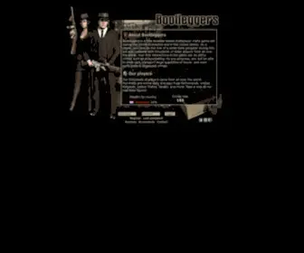 Bootleggers.us(Browser based mafia MMORPG free to play) Screenshot