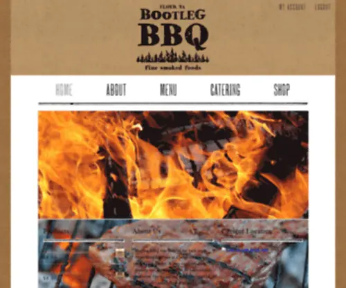 Bootlegq.com(Bootleg BBQ) Screenshot