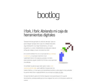 Bootlog.org(De vuelta) Screenshot