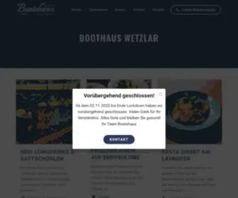 Bootshaus-Wetzlar.de(Bootshaus Wetzlar) Screenshot