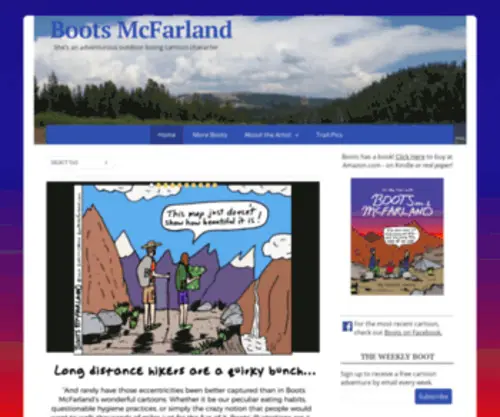 BootsmcFarland.com(Boots McFarland) Screenshot