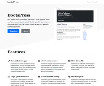 Bootspress.com(Bootspress) Screenshot
