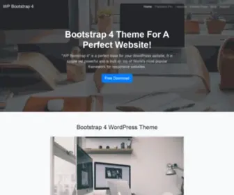 Bootstrap-WP.com(Bootstrap 4 WordPress Theme) Screenshot