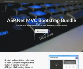 Bootstrapbundle.com(ASP.Net MVC Bootstrap Bundle) Screenshot