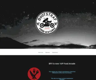 Bootstrapfoodventures.com(Adventures in Food) Screenshot