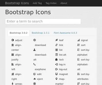 Bootstrapicons.com(Bootstrapicons) Screenshot
